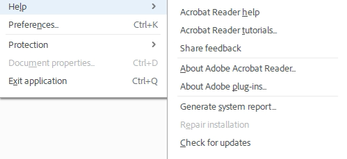 Adobe Acrobat Repair Installation